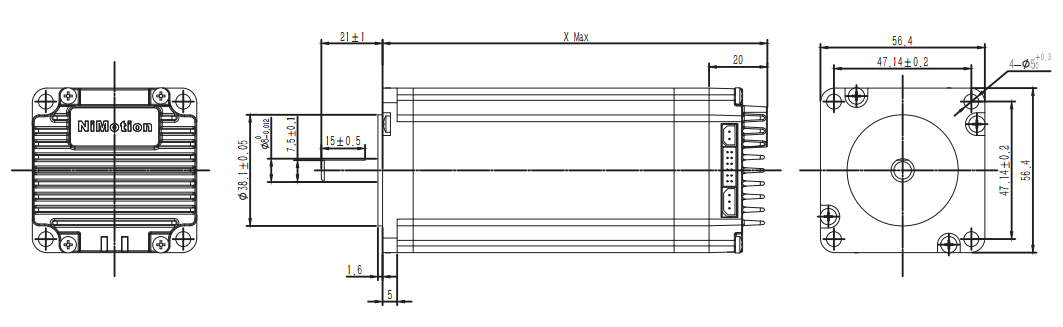 STM57H Structural Dimension Drawing