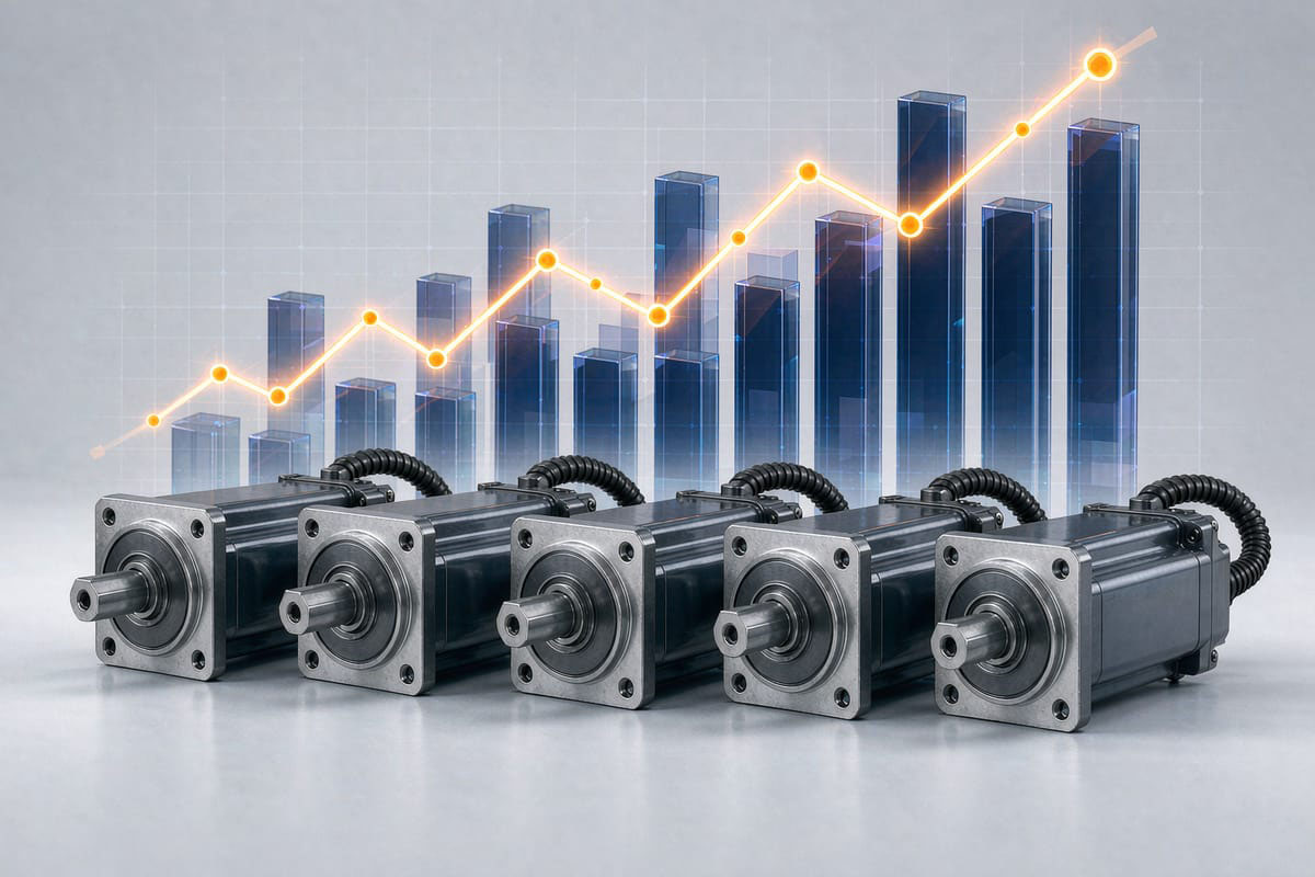 China’s Servo Market in 2026: ¥273 Billion, 50% Localization, and a 60% Rare-Earth Cost Shock